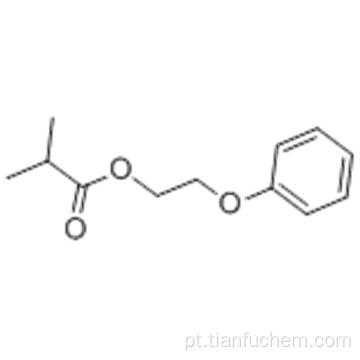 Ácido propanoico, éster 2-metil-, 2-fenoxietilico CAS 103-60-6